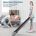 Walking Pad 2 in 1 Under Desk Treadmill, 2.5HP Low Noise Walking Pad Running Jogging Machine with Remote Control for Home Office, Lightweight Portable Desk Treadmill Installation Free