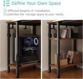 Lufeiya White Desk with Drawers & Storage Shelves, 47 in Study Work Writing Desk for Home Office Bedroom, Simple Modern Cute PC Computer Desks Table, White
