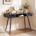 Tangkula Mid Century Modern Computer Desk for Home Office & Compact Spaces